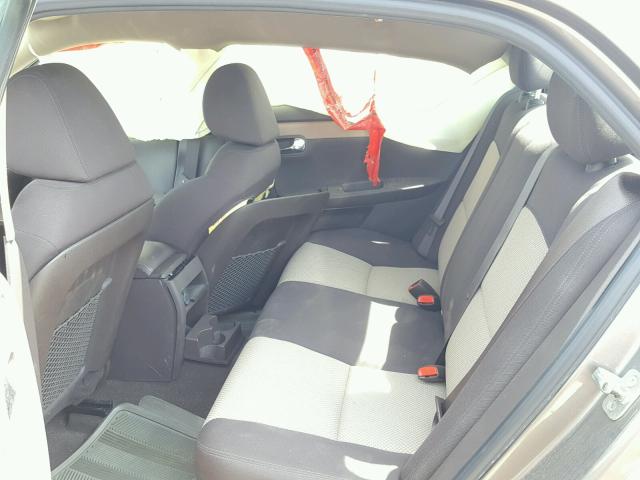 1G1ZC5EB2AF164363 - 2010 CHEVROLET MALIBU 1LT GOLD photo 6