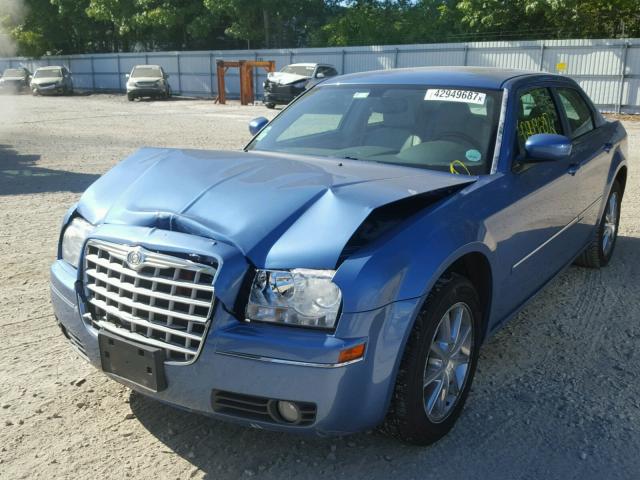 2C3LK53G87H678051 - 2007 CHRYSLER 300 BLUE photo 2