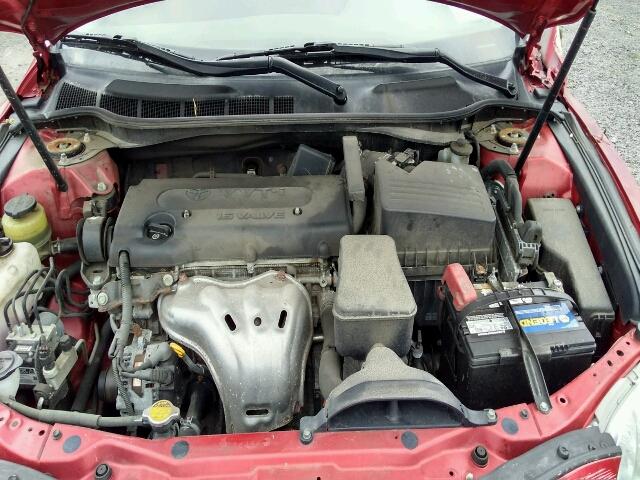 4T1BE46K57U131482 - 2007 TOYOTA CAMRY NEW RED photo 7