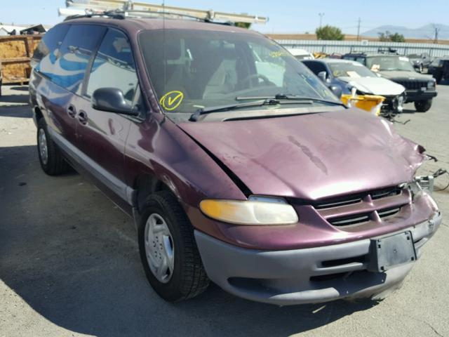 1B4GP44R3XB918377 - 1999 DODGE GRAND CARA MAROON photo 1