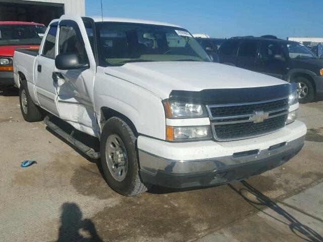 2GCEC13V361358507 - 2006 CHEVROLET SILVERADO WHITE photo 1