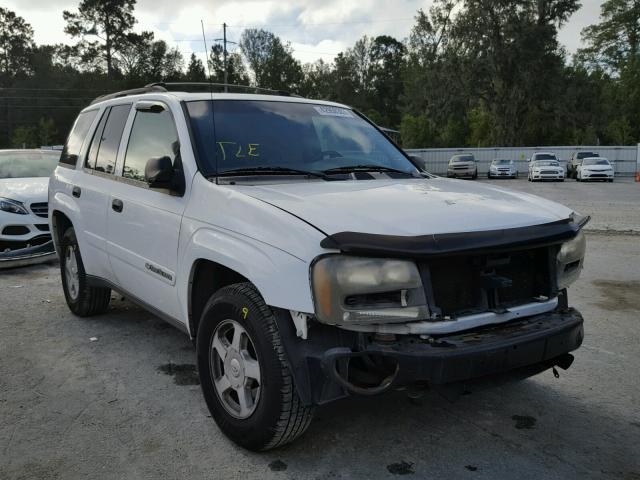 1GNDS13S922486840 - 2002 CHEVROLET TRAILBLAZE WHITE photo 1