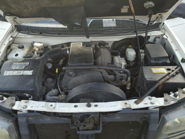 1GNDS13S922486840 - 2002 CHEVROLET TRAILBLAZE WHITE photo 7