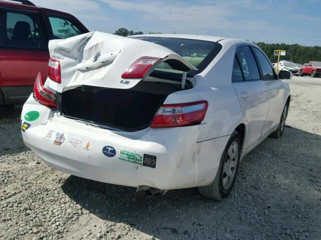 JTNBE46K673073971 - 2007 TOYOTA CAMRY NEW WHITE photo 4