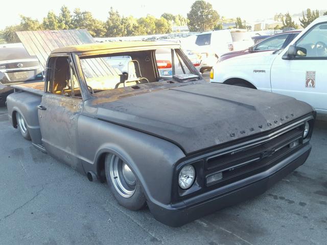 CS147A148043 - 1967 CHEVROLET C10 BLACK photo 1