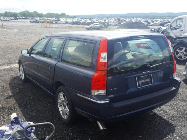 YV1SW592661538496 - 2006 VOLVO V70 2.5T BLUE photo 3