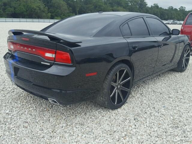 2B3CL5CT7BH616446 - 2011 DODGE CHARGER R/ BLACK photo 4