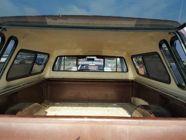 CKL248F330864 - 1978 CHEVROLET C20 BROWN photo 6