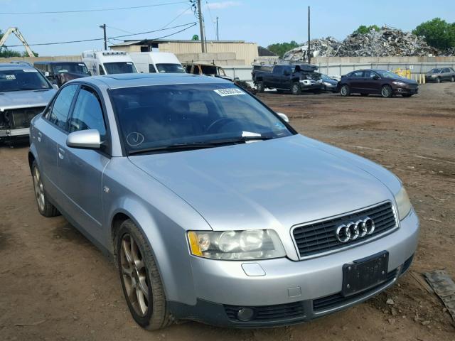 WAUJC68E63A112845 - 2003 AUDI A4 1.8T SILVER photo 1