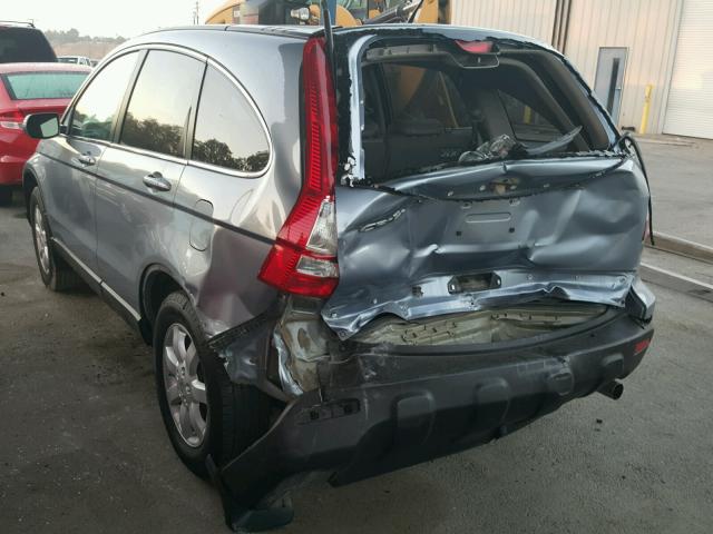 5J6RE387X9L021522 - 2009 HONDA CR-V EXL BLUE photo 3