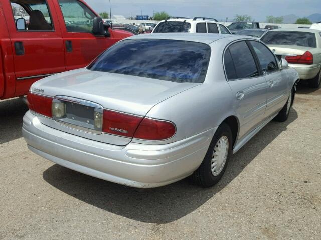 1G4HP52KX3U177741 - 2003 BUICK LESABRE CU SILVER photo 4