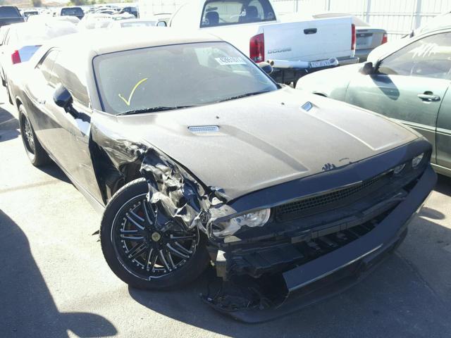 2C3CDYAG3CH167582 - 2012 DODGE CHALLENGER BLACK photo 1