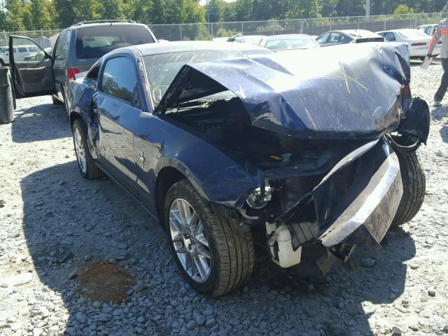 1ZVBP8AMXC5265646 - 2012 FORD MUSTANG BLUE photo 1