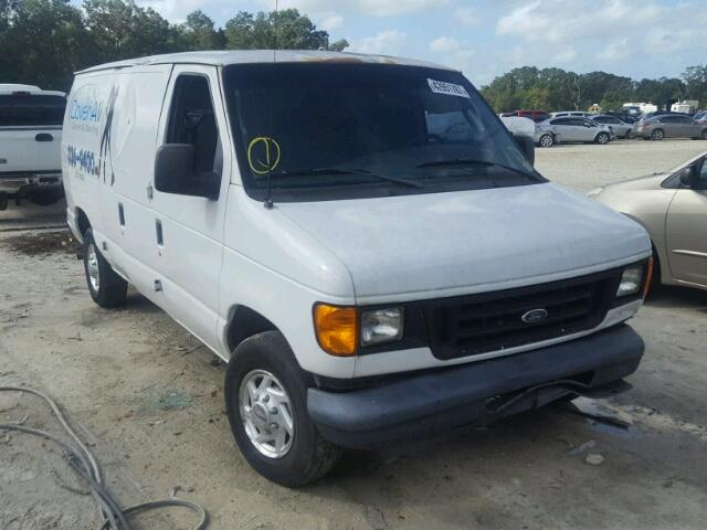 1FTRE14223HA05605 - 2003 FORD ECONOLINE WHITE photo 1