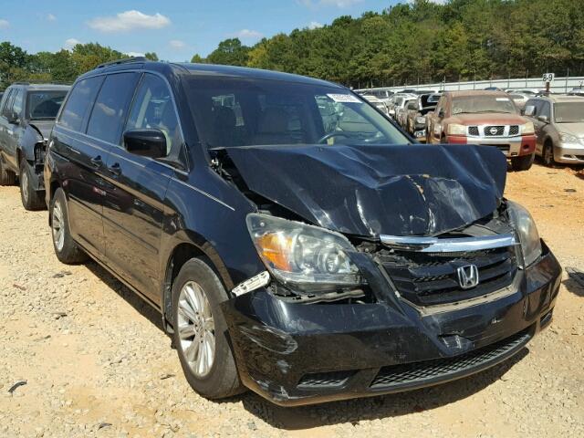 5FNRL38658B048423 - 2008 HONDA ODYSSEY EX BLACK photo 1