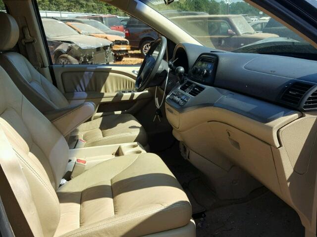 5FNRL38658B048423 - 2008 HONDA ODYSSEY EX BLACK photo 5
