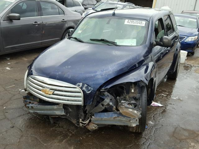 3GNBAADB1AS545343 - 2010 CHEVROLET HHR LS BLUE photo 2