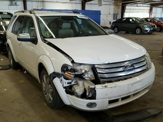 1FMDK06W98GA11598 - 2008 FORD TAURUS X L WHITE photo 1