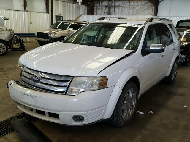 1FMDK06W98GA11598 - 2008 FORD TAURUS X L WHITE photo 2