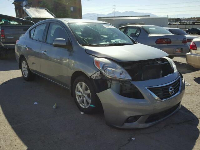 3N1CN7APXDL878260 - 2013 NISSAN VERSA S SILVER photo 1