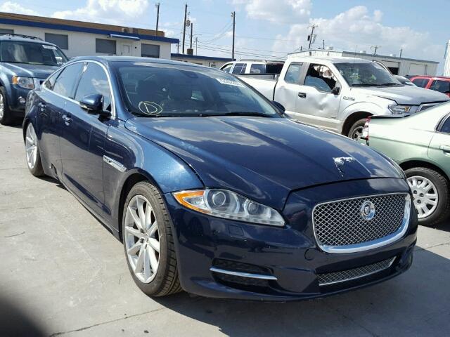 SAJWA1CB4BLV12437 - 2011 JAGUAR XJ BLUE photo 1