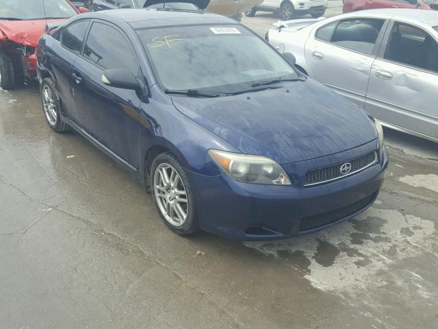 JTKDE177370201339 - 2007 TOYOTA SCION TC BLUE photo 1