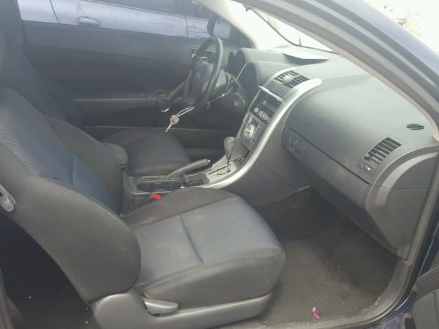 JTKDE177370201339 - 2007 TOYOTA SCION TC 蓝色 照片 5