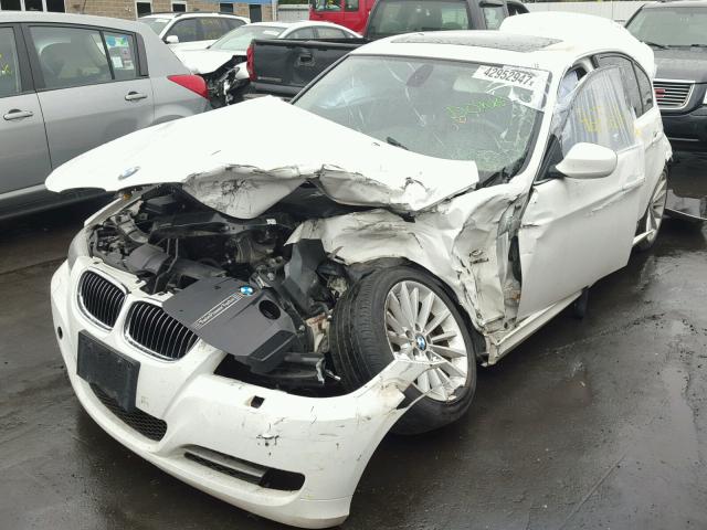 WBAPL5C59BA921234 - 2011 BMW 335 XI WHITE photo 2