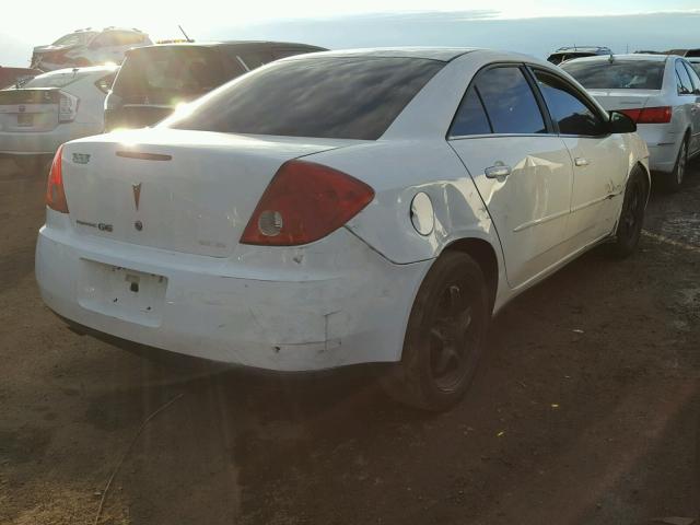 1G2ZG57B394188997 - 2009 PONTIAC G6 WHITE photo 4