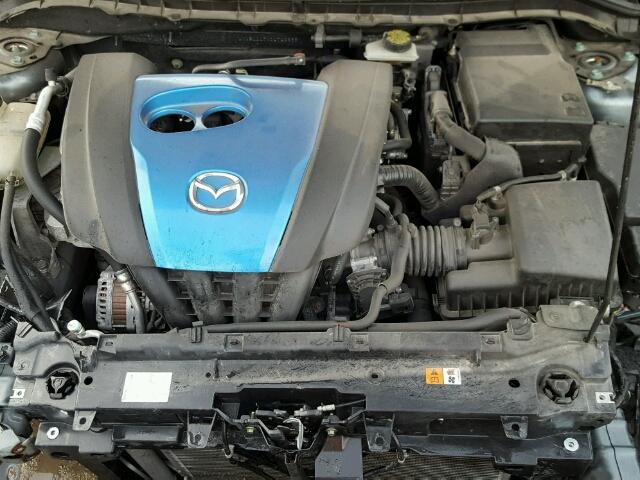 JM1BL1L7XD1710635 - 2013 MAZDA 3 BLUE photo 7