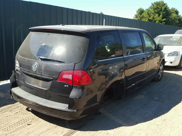 2V4RW3D17AR322965 - 2010 VOLKSWAGEN ROUTAN SE PURPLE photo 4