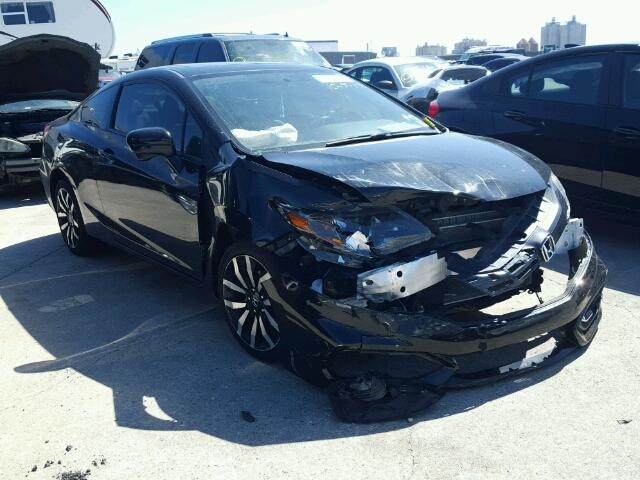 2HGFG3B0XEH509666 - 2014 HONDA CIVIC EXL BLACK photo 1