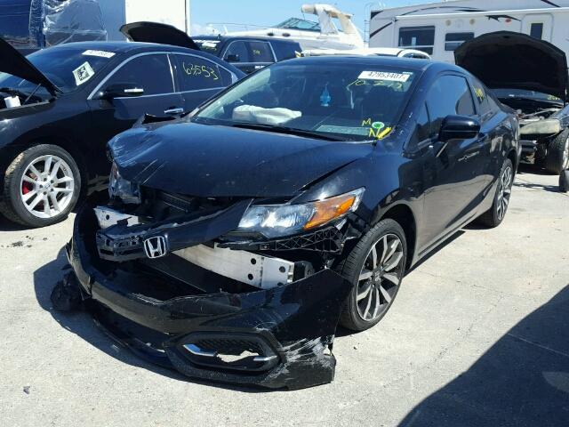 2HGFG3B0XEH509666 - 2014 HONDA CIVIC EXL BLACK photo 2