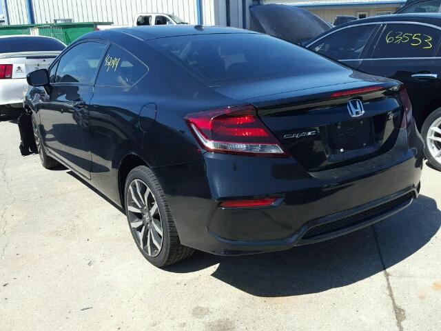 2HGFG3B0XEH509666 - 2014 HONDA CIVIC EXL 黑色 照片 3