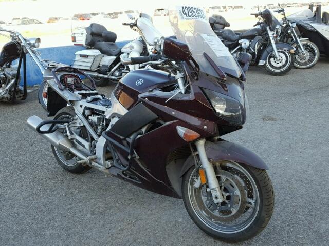 JYARP15EX7A004019 - 2007 YAMAHA FJR1300 MAROON photo 1