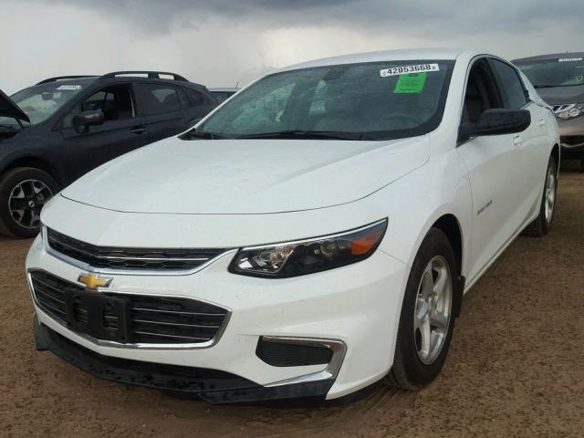 1G1ZB5ST4JF103774 - 2018 CHEVROLET MALIBU LS Ağ foto 2