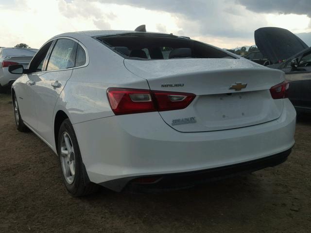 1G1ZB5ST4JF103774 - 2018 CHEVROLET MALIBU LS Ağ foto 3