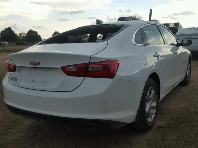 1G1ZB5ST4JF103774 - 2018 CHEVROLET MALIBU LS Ağ foto 4