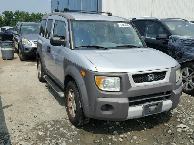 5J6YH28593L035804 - 2003 HONDA ELEMENT EX SILVER photo 1