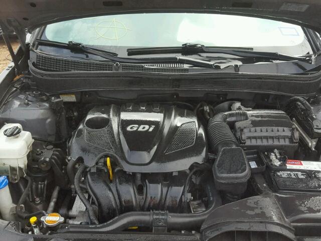 5NPEB4AC8CH379093 - 2012 HYUNDAI SONATA GLS GRAY photo 7