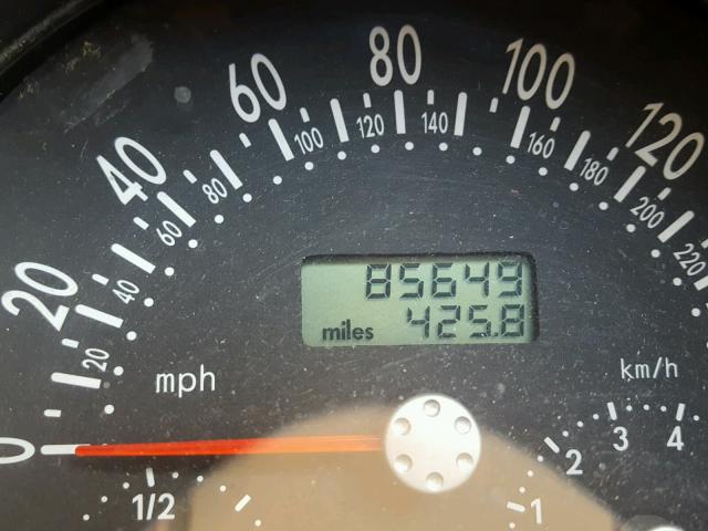 3VWED21CX1M474578 - 2001 VOLKSWAGEN NEW BEETLE წითელი ფოტო 8