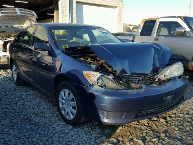 4T1BE32K15U391441 - 2005 TOYOTA CAMRY BLUE photo 1