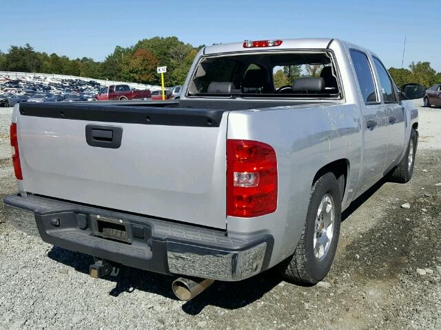 3GCUCSE21CG263693 - 2012 CHEVROLET SILVERADO SILVER photo 4