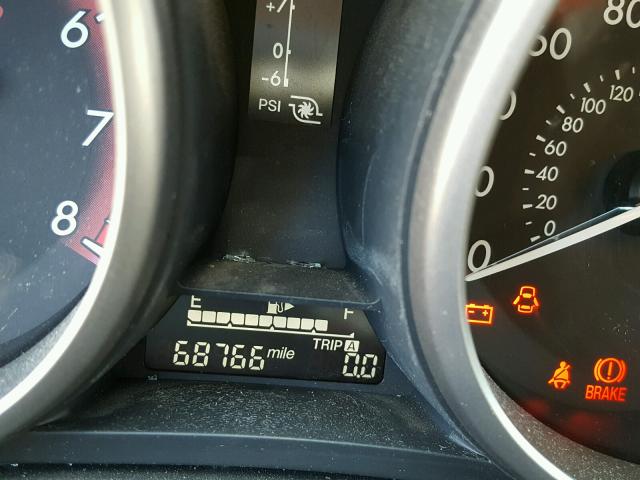 JM1BL1L36D1711472 - 2013 MAZDA SPEED 3 WHITE photo 8