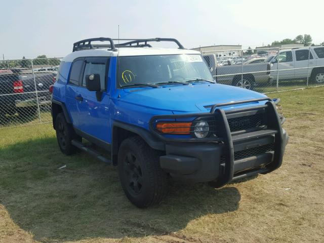 JTEBU11FX70052280 - 2007 TOYOTA FJ CRUISER BLUE photo 1