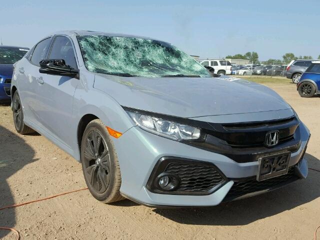 SHHFK7H79JU200567 - 2018 HONDA CIVIC EXL 灰色 照片 1