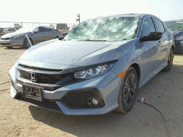 SHHFK7H79JU200567 - 2018 HONDA CIVIC EXL 灰色 照片 2