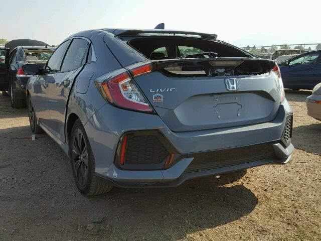 SHHFK7H79JU200567 - 2018 HONDA CIVIC EXL 灰色 照片 3