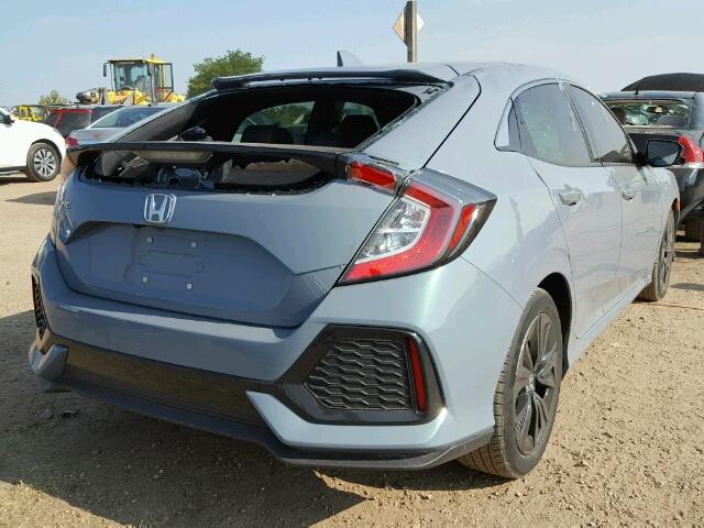 SHHFK7H79JU200567 - 2018 HONDA CIVIC EXL GRAY photo 4