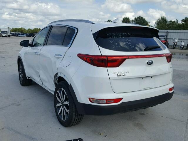 KNDPN3AC9H7098622 - 2017 KIA SPORTAGE E WHITE photo 3